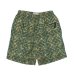 画像2: GRAMICCI（グラミチ）NYLON PACKABLE G-SHORT（ナイロンパッカブルGショーツ）"Resycle Nylon" / Batik Green（バティックグリーン） (2)