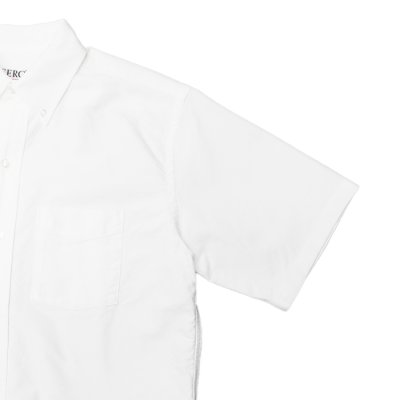 画像4: SERO(セロ)Short Sleeve  B.D Shirt(ショートスリーブボタンダウンシャツ)"OxFord" / White(ホワイト)