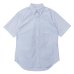画像1: SERO（セロ）Short Sleeve  B.D Shirt（ショートスリーブボタンダウンシャツ）"OxFord" / Blue（ブルー） (1)