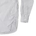 画像5: F.O.B FACTORY（エフオービーファクトリー）BAND COLLAR SHIRT（バンドカラーシャツ）"STRIPE" / White（ホワイト）