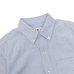 画像3: SERO（セロ）Short Sleeve  B.D Shirt（ショートスリーブボタンダウンシャツ）"OxFord" / Blue（ブルー）