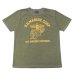 画像1: STUDIO D'ARTISAN（ステュディオ・ダ・ルチザン）USAコットンピグメント加工プリントＴシャツ"S.D.MARINE CORP"/Army Green（アーミーグリーン）※Sサイズのみ (1)