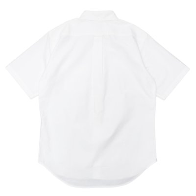 画像2: SERO（セロ）Short Sleeve  B.D Shirt（ショートスリーブボタンダウンシャツ）"OxFord" / White（ホワイト）