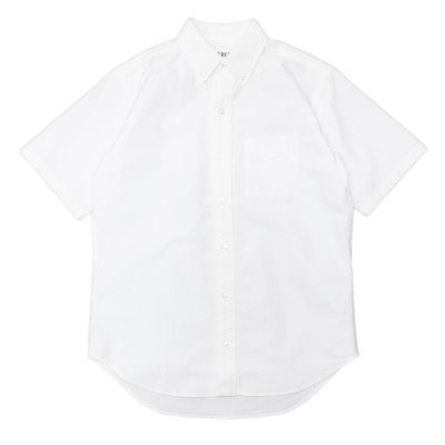 画像1: SERO（セロ）Short Sleeve  B.D Shirt（ショートスリーブボタンダウンシャツ）"OxFord" / White（ホワイト）