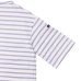 画像4: SAINT JAMES（セントジェームス）TEE LOOSE（五分袖ドロップショルダー）"Women” / NEIGE×LAILAS（ホワイト×ライラック）