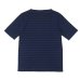 画像2: SAINT JAMES（セントジェームス）OUESSANT SHORT SLEEVE（ウエッソンショートスリーブ）/ NAVY×NOIR（ネイビー×ブラック） (2)