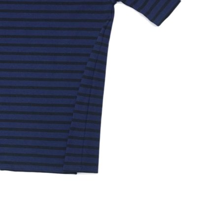 画像5: SAINT JAMES(セントジェームス)OUESSANT SHORT SLEEVE(ウエッソンショートスリーブ)"BORDER" / NAVY×NOIR(ネイビー×ブラック)