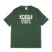 画像4: Champion（チャンピオン）T1011 US Print T-Shirt（ティーテンイレブンUSプリントTシャツ）"MICHIGAN STATE" / White（ホワイト）・Green（グリーン）