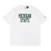 画像2: Champion（チャンピオン）T1011 US Print T-Shirt（ティーテンイレブンUSプリントTシャツ）"MICHIGAN STATE" / White（ホワイト）・Green（グリーン） (2)