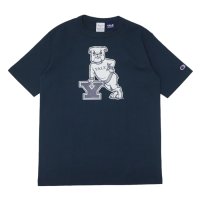 Champion（チャンピオン）T1011 US Print T-Shirt・Made in USA（ティーテンイレブンUSプリントTシャツ）"YALE"/ Navy×White（ネイビー/ホワイト）※Sサイズのみ
