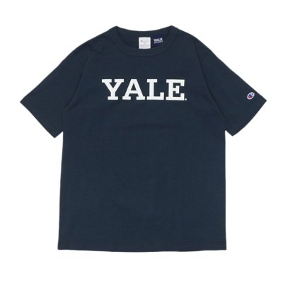 画像4: Champion(チャンピオン)"New" T1011 US Print T-Shirt(ティーテンイレブンUSプリントTシャツ)"YALE・Made i USA" / White(ホワイト)・Navy(ネイビー)