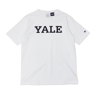 画像2: Champion（チャンピオン）T1011 US Print T-Shirt（ティーテンイレブンUSプリントTシャツ）"YALE"/ White（ホワイト）・Navy（ネイビー）