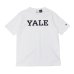 画像2: Champion（チャンピオン）T1011 US Print T-Shirt（ティーテンイレブンUSプリントTシャツ）"YALE"/ White（ホワイト）・Navy（ネイビー） (2)