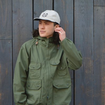 画像8: DECHO（デコー）COOPERSTOWN BALL CAP（クーパーズタウンボールキャップ）"LINEN" / Grey（グレー）・KINARI（キナリ）