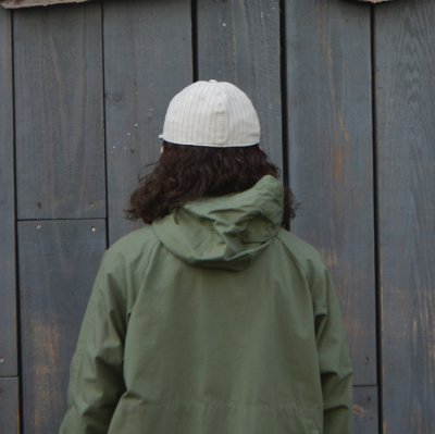 画像9: DECHO（デコー）COOPERSTOWN BALL CAP（クーパーズタウンボールキャップ）"LINEN" / Grey（グレー）・KINARI（キナリ）