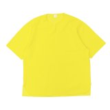 blurhms ROOTSTOCK（ブラームスルーツストック）Rough&Smooth Thermal Over-Neck（ラフ&スムースサーマルオーバーネックシャツ）/ Yellow（イエロー）