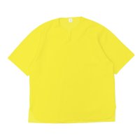 blurhms ROOTSTOCK（ブラームスルーツストック）Rough&Smooth Thermal Over-Neck（ラフ&スムースサーマルオーバーネックシャツ）/ Yellow（イエロー）