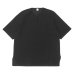 画像1: blurhms ROOTSTOCK（ブラームスルーツストック）Rough&Smooth Thermal Over-Neck（ラフ&スムースサーマルオーバーネックシャツ）/ Black（ブラック） (1)