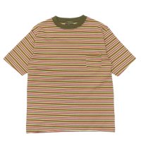Nigel Cabourn（ナイジェル・ケーボン）9.5oz BORDER H/S T-SHIRT（9.5ozボーダーハーフスリーブTシャツ）/ Green（グリーン）