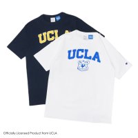Champion（チャンピオン）T1011 US Print T-Shirt（ティーテンイレブンUSプリントTシャツ）"UCLA" / White（ホワイト）・Navy（ネイビー）