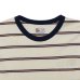 画像3: felco（フェルコ） S/S Crew Pocket Tee（S/SクルーポケットTシャツ）”CRESER STRIPE" / Natural-Blue×Mastard Stripe（ナチュラル-ブルー×マスタードストライプ）