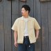 画像7: SERO（セロ）Short Sleeve Open Collar Shirt（ショートスリーブオープンカラーシャツ）"Seersucker" / Yellow（イエロー）