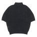 画像5: alvana（アルヴァナ）WASHI SKIPPER S/S KNIT（和紙スキッパーS/Sニット）/ Black（ブラック）