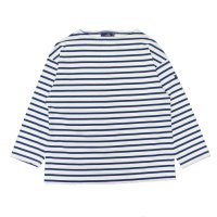 SAINT JAMES（セントジェームス）MORLAIX LOOSE（モーレ ルーズ）”Men" / ECUME×ENCRE（ミルキーホワイト×ブルーネイビー）