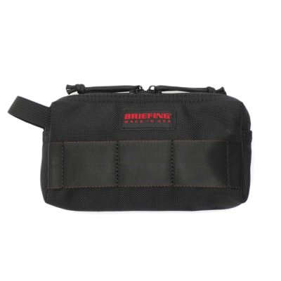 画像1: BRIEFING（ブリーフィング）MOBILE POUCH"M"（モバイルポーチM）/BLACK（ブラック）