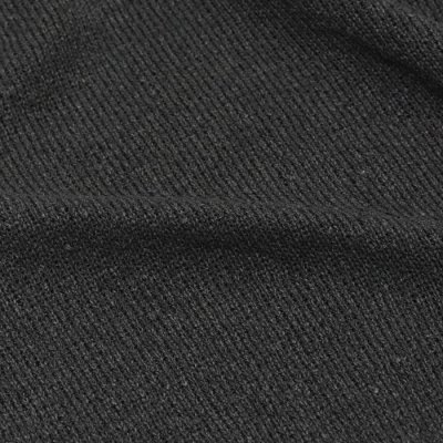 画像6: alvana（アルヴァナ）WASHI SKIPPER L/S KNIT（和紙スキッパーL/Sニット）/ Black（ブラック）