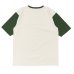 画像2: ＜30%OFF＞Nigel Cabourn（ナイジェル・ケーボン）Baseball Wappen T-Shirt（ベースボールワッペンTシャツ）/ Ivory×Green（アイボリー×グリーン） (2)
