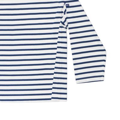 画像5: SAINT JAMES(セントジェームス)MORLAIX LOOSE(モーレ ルーズ)”Men" / ECUME×ENCRE(ミルキーホワイト×ブルーネイビー)