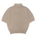 画像2: alvana（アルヴァナ）WASHI SKIPPER S/S KNIT（和紙スキッパーS/Sニット）/ ECRE（エクリュ） (2)