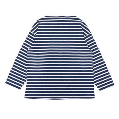 画像2: SAINT JAMES（セントジェームス）MORLAIX LOOSE（モーレ ルーズ）”Men" / MARINE×ECUME（マリン×ミルキーホワイト）