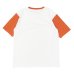 画像2: Nigel Cabourn（ナイジェル・ケーボン）Baseball Wappen T-Shirt（ベースボールワッペンTシャツ）/ Off White×Orange（オフホワイト×オレンジ） (2)