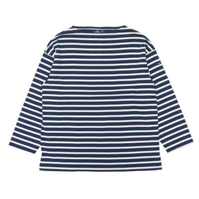 画像1: SAINT JAMES（セントジェームス）MORLAIX LOOSE（モーレ ルーズ）”Men" / MARINE×ECUME（マリン×ミルキーホワイト）