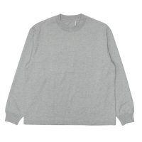 KAPTAIN SUNSHINE（キャプテンサンシャイン）Suvin Supima Tube Long Sleeve Tee Heavy（スビンスーピマチューブロングスリーブヘビーTシャツ）"SUVIN SUPIMA TUBE JERSEY HEAVY" / Feather Grey（フェザーグレー）