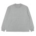 画像1: KAPTAIN SUNSHINE（キャプテンサンシャイン）Suvin Supima Tube Long Sleeve Tee Heavy（スビンスーピマチューブロングスリーブヘビーTシャツ）"SUVIN SUPIMA TUBE JERSEY HEAVY" / Feather Grey（フェザーグレー） (1)