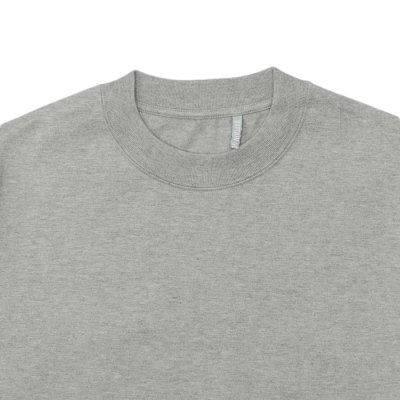 画像3: KAPTAIN SUNSHINE（キャプテンサンシャイン）Suvin Supima Tube Long Sleeve Tee Heavy（スビンスーピマチューブロングスリーブヘビーTシャツ）"SUVIN SUPIMA TUBE JERSEY HEAVY" / Feather Grey（フェザーグレー）