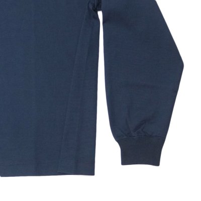 画像5: 【PointUp10%11/10迄】KAPTAIN SUNSHINE(キャプテンサンシャイン)Suvin Supima Tube Long Sleeve Tee Heavy(スビンスーピマチューブロングスリーブヘビーTシャツ)"SUVIN SUPIMA TUBE JERSEY HEAVY" / Steel Navy(スティールネイビー)