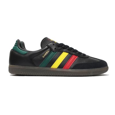 画像1: adidas Originals（アディダスオリジナルス）SAMBA OG（サンバOG）/ Black×Yellow×C.Green（ブラック×イエロー×カレッジグリーン）