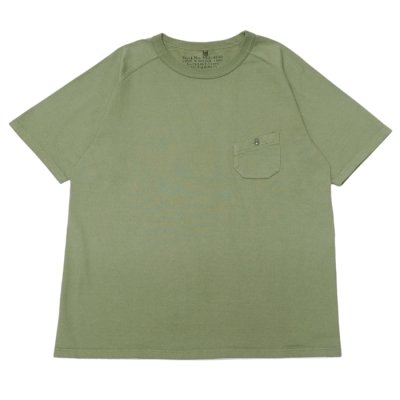 画像1: Nigel Cabourn（ナイジェル・ケーボン）9.5oz BASIC T-SHIRT（9.5ozベーシックTシャツ）/Green（グリーン）