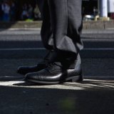 ※Exclusive※ SANDERS（サンダース）Military Derby Shoe（ミリタリーダービーシューズ）/ Grain Black（グレインブラック）