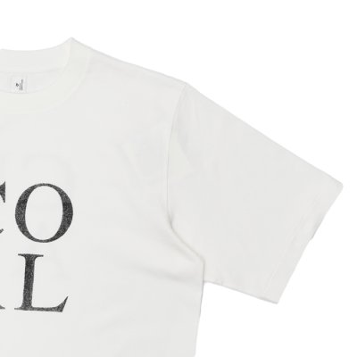 画像4: blurhms ROOTSTOCK（ブラームスルーツストック）COAL Print Tee STANDARD（プリントTシャツ"スタンダード"）/ White（ホワイト）