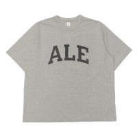 blurhmsROOTSTOCK（ブラームスルーツストック）ALE-Y 88-12 Print Tee ”WIDE”（88-12プリントTシャツ"ワイド"）/ Heather Grey（ヘザーグレー）