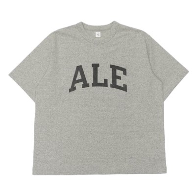 画像1: blurhmsROOTSTOCK（ブラームスルーツストック）ALE-Y 88-12 Print Tee ”WIDE”（88-12プリントTシャツ"ワイド"）/ Heather Grey（ヘザーグレー）