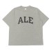 画像1: blurhmsROOTSTOCK（ブラームスルーツストック）ALE-Y 88-12 Print Tee ”WIDE”（88-12プリントTシャツ"ワイド"）/ Heather Grey（ヘザーグレー） (1)
