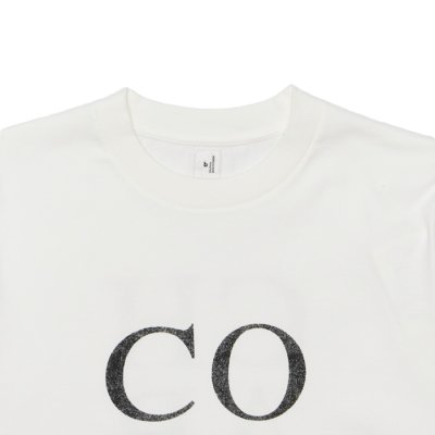 画像3: blurhms ROOTSTOCK（ブラームスルーツストック）COAL Print Tee STANDARD（プリントTシャツ"スタンダード"）/ White（ホワイト）