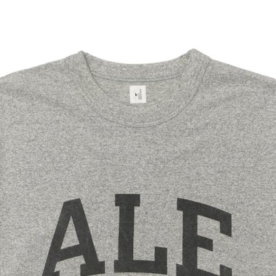 画像2: blurhmsROOTSTOCK（ブラームスルーツストック）ALE-Y 88-12 Print Tee ”WIDE”（88-12プリントTシャツ"ワイド"）/ Heather Grey（ヘザーグレー）