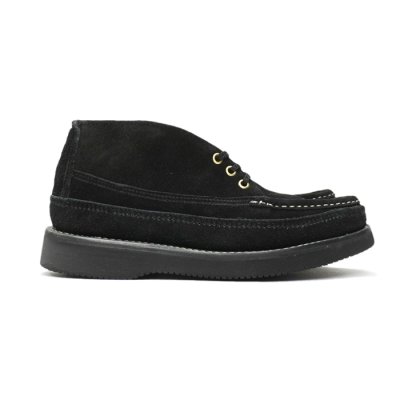 画像2: Russell Moccasin（ラッセルモカシン）Sporting Clays Chukka（スポーティングクレーチャッカ）"レザーミッドソール"/Black Suede（ブラックスエード）